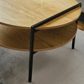 HEDVIG 80x80xH45cm Ash/ Black