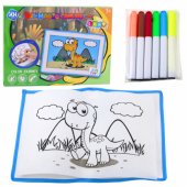DIY Magic Canvas Painting Board with Washable Markers