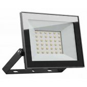 LED Floodlight 30W, 4000K, 230V Black