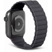 Silicone Magnetic Traction Strap Lite Apple Watch 38-42mm Charcoal