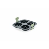 Air fryer Doughnuts Mould, 4 hole - Grey