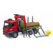 Mercedes Benz Arocs timber transport truck, model vehicle (with