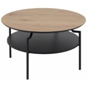 Goldungton D80xH45cm Oak/ Black