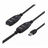 Extension cable Prime USB 3.0 10m Black