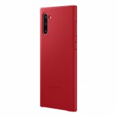 "Leather Cover Galaxy Note 10 (EF-VN970LRE)" Red