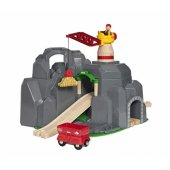 Brio Mountain tunnel with crane (33889)