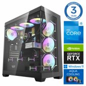 AQUA i5-14400F 64 GB 1TB SSD+2TB RTX5050 8 GB W11Pro