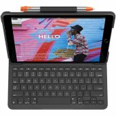 Slim Folio for iPad 7th + 8th Gen black