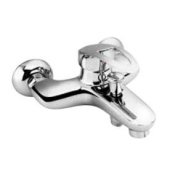 Bateria wannowa KFA Atria ścienne chrom (4604-020-00)