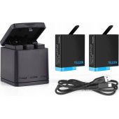 Charger USB 2x Bateria for Gopro Hero 8 / 7 / 6 / 5