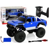 Off- Road R/ C 2.4G Climbing Car 1:8 blue