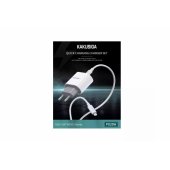 KSC-547 Fast Charger PD20W + Type-C To Lightning Cable