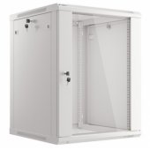 WF01-6615-10S Rack cabinet wall mounted 19" 15U Grey