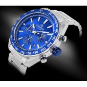 Chronograph Sapphire Silver Blue GW9580-B3