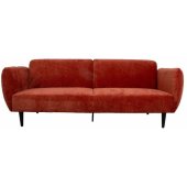 Sofa Bed HERMES 3-seater Orange