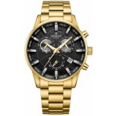 Chronograph Sapphire Gold Black GW4580-B4