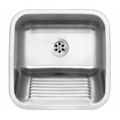 1-bowl farm sink - inset or wall-mounted