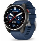 Quatix 8 Pro 47mm Black/ Blue 010-03198-51