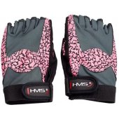 HMS Gym Gloves RST03 pink-gray r. L (17-63-222).