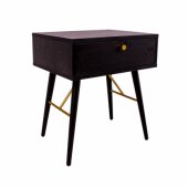 Nightstand LUXEMBOURG 45x35x50cm, black