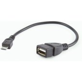 A-OTG-AFBM-03 USB OTG AF to Micro BM Cable 0.15m