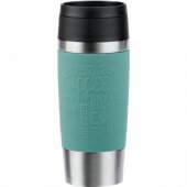 Emsa TRAVEL MUG Classic thermal mug (petrol/ stainless steel, 0.36 lite