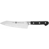 Rocking Santoku 18 cm, hollow edge