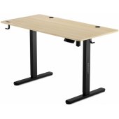 Electric Gaming Desk Nojo Black Pine 120x60 cm