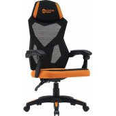 Gaming chair Wave MCH02 Mesh Black Orange