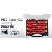 Felo Hex screwdriver set 1000V Ergonic 400 VDE M-Tec 5,5|.