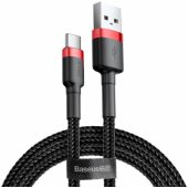 Cafule USB-C QC 3.0 3m Black