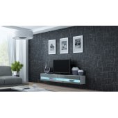 VIGO NEW 180x40x30 White/ Grey Gloss