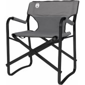 Steel Deck Chair 2000038340, camping chair (grey/ black)