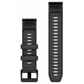 22mm Quickfit Silicone Strap Graphite