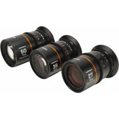 Nanomorph S35 Prime 3-Lens Bundle (27mm/ 35mm/ 50mm) (Amber) - Canon RF