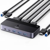 CM664 HDMI Switch 2in1 KVM Switch Black