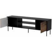 CORTINA EF 180x40x60 Black/ Walnut