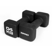 Zipro Neoprene dumbbell 2 x 4 kg.