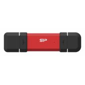 500GB DS72 Dual USB-C USB-A 3.2 Red
