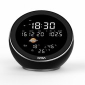 WSP1500 black Weather Station/ Speaker BT Moon