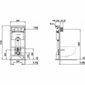 DUAL FLUSH LIS AW1 BLMA