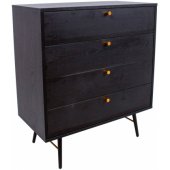 LUXEMBOURG 80x40xH90cm Black
