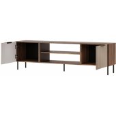 ALMERA 180.5x42x52.5 Walnut/ Cashmere