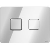 Cersanit Accento flush button for toilet chrome gloss (S97-057)
