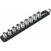 Wera Zyklop Socket Set Belt B4 - 3/ 8 - 9-piece - socket insert