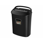 FileCrusher Paper Shredder, Black