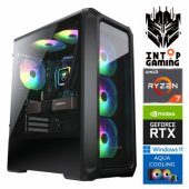 AQUA Ryzen 7 7700X 32GB DDR5 500SSD RTX5060Ti 8GB WIN11 CAB