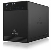 External HDD Enclosure 3,5" USB 3.1 Black IB-3740-C31