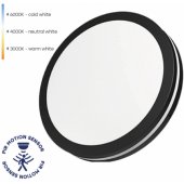 LED Влагозащищенный светильник с PIR датчиком движения 20W, 3CCT.