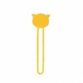 Silicone cable reel yellow